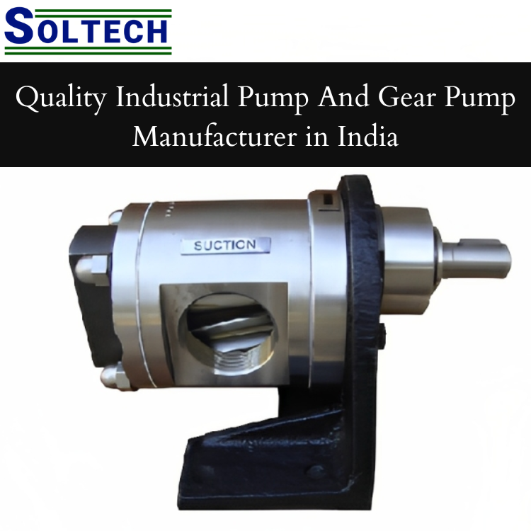 Quality Industrial Pump And Gear Pump Manufacturer in India